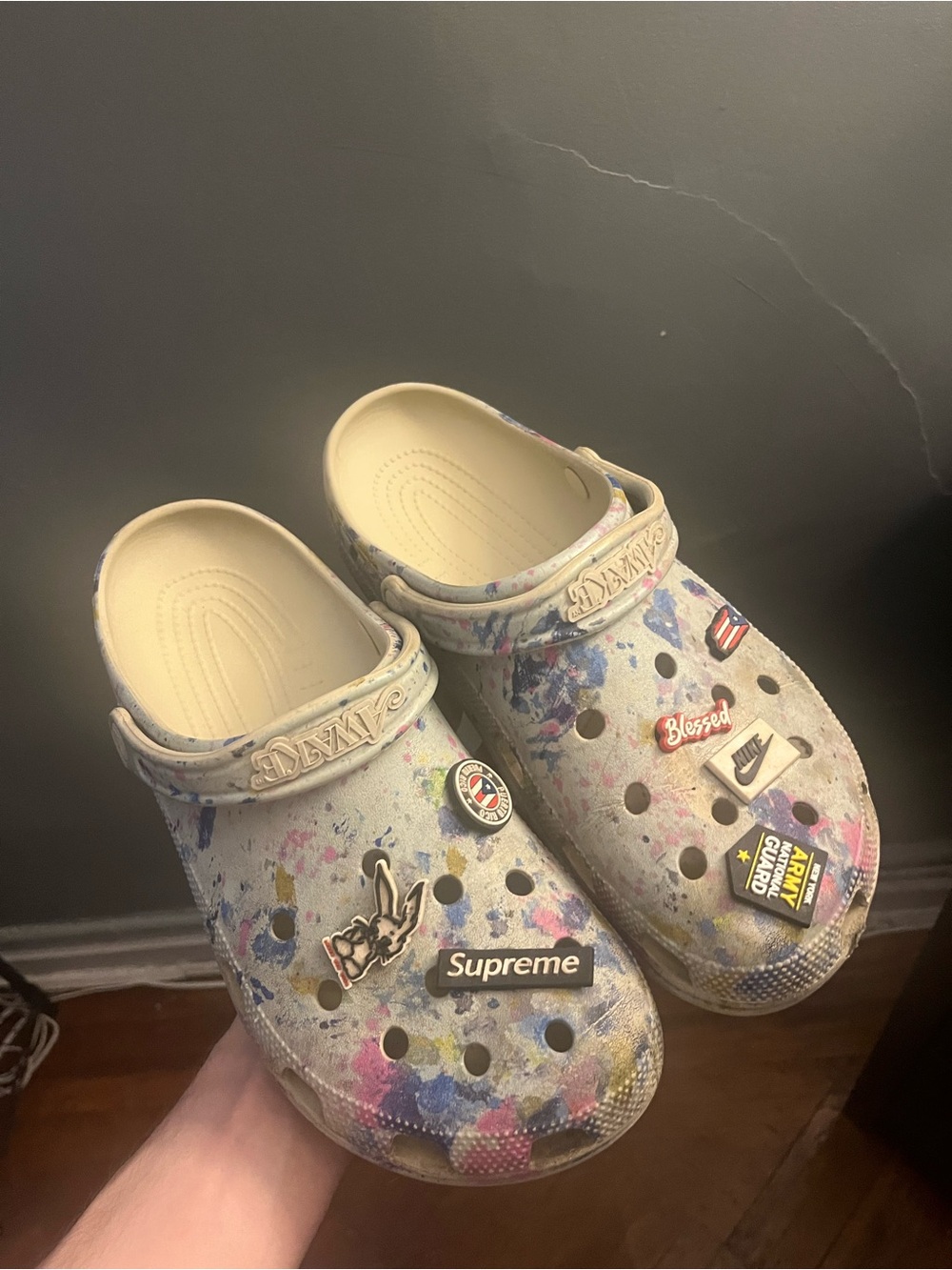 Awake NY x Crocs ‘Paint Drip’